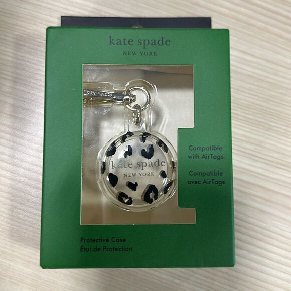 kate spade Other - kate spade Air Tag Compatible Protective Case Clip on or Keyring